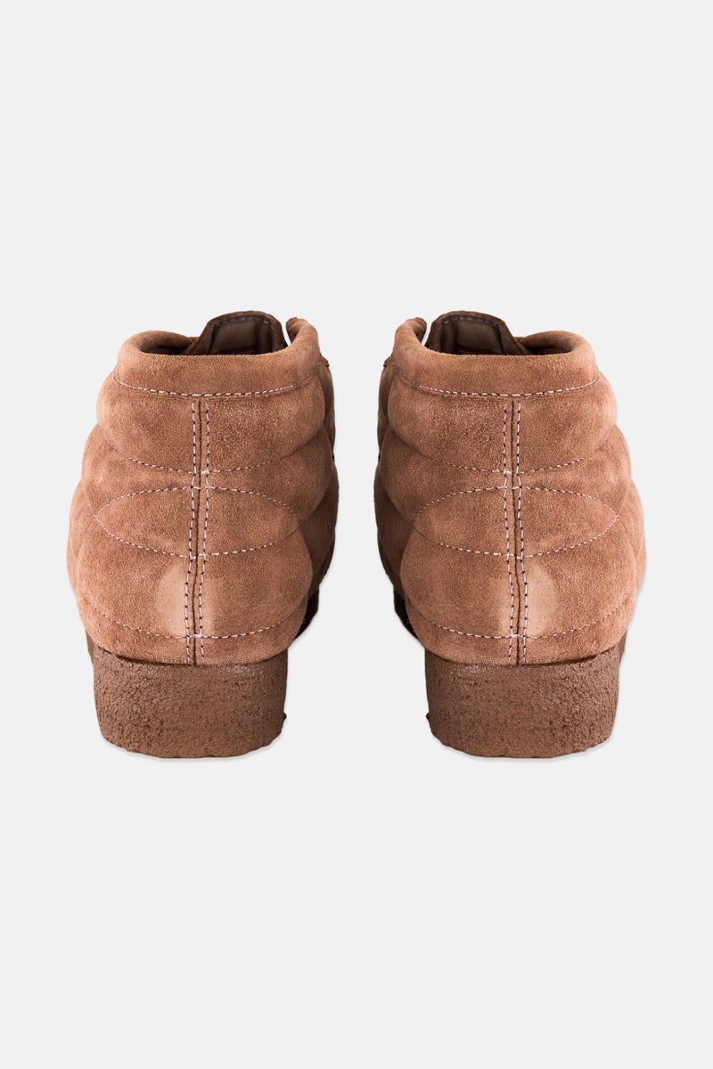 clarks Women Wallabee Lace Up Casual Shoes, Brown - Image 2