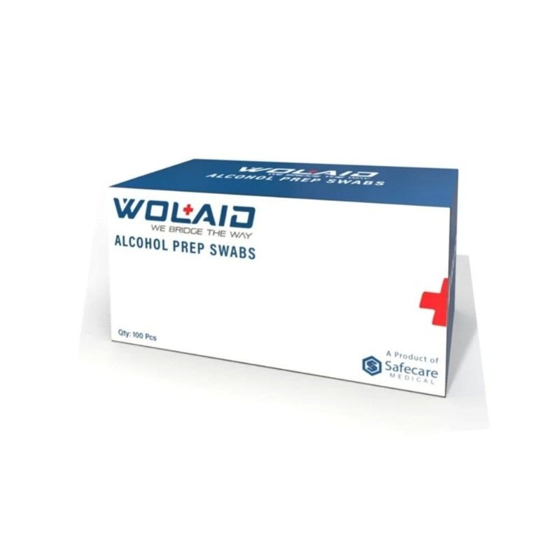 WOLAID ALCOHOL SWAB 100S