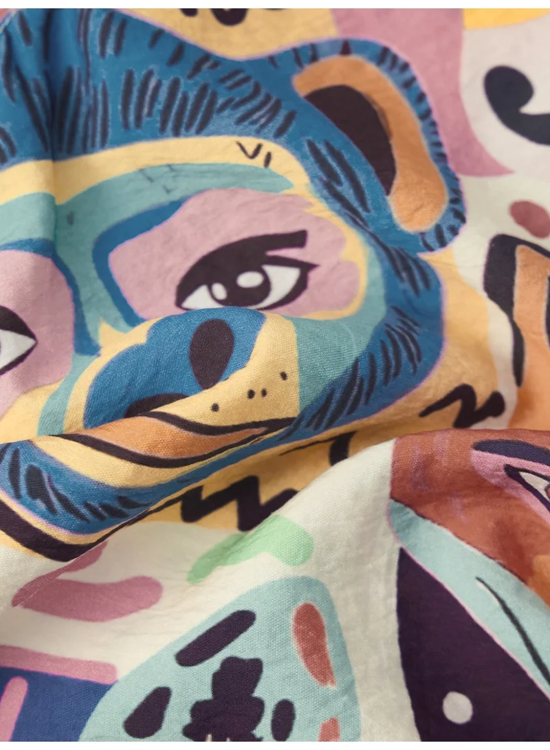 The Souled Store  Buckle Shirt: Funky Animals  | Best Price UAE