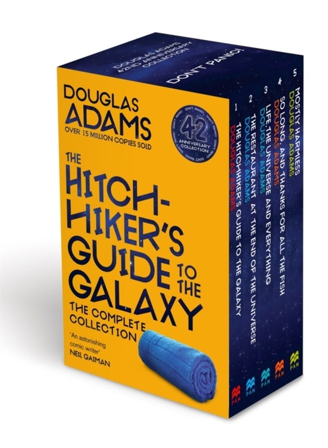 The Complete Hitchhiker’s Guide to the Galaxy Box Set by Douglas Adams – 5 Classic Sci-Fi Novels 