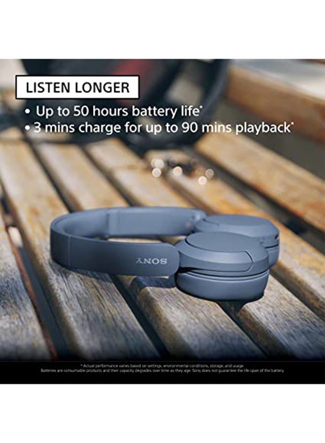 Sony WH-CH520 Wireless Headphones - Blue