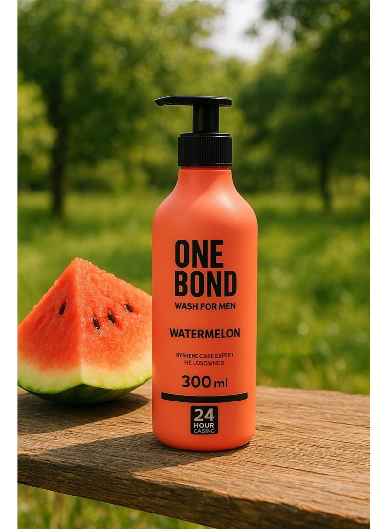 وان بوند غسول الجسم ون بوند برائحة البطيخ 300 مل - Image 2
