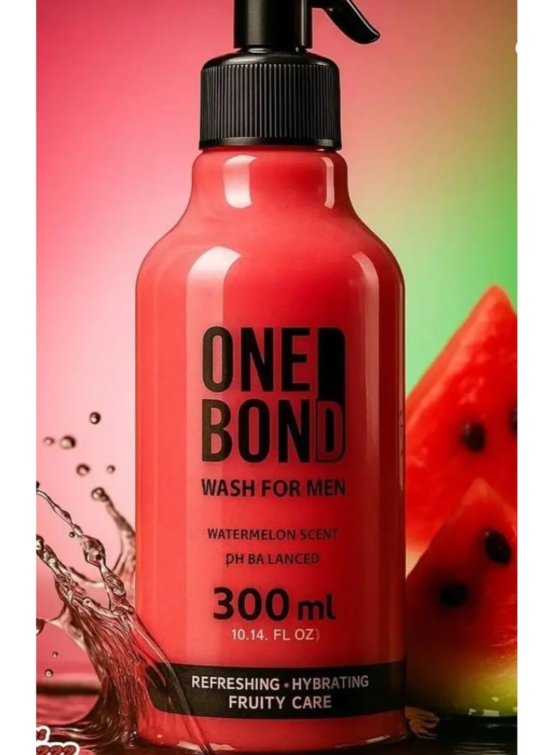 وان بوند غسول الجسم ون بوند برائحة البطيخ 300 مل - Image 3