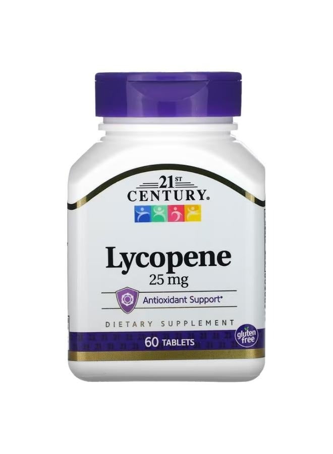 الليكوبين، 25 ملجم، 60 قرص