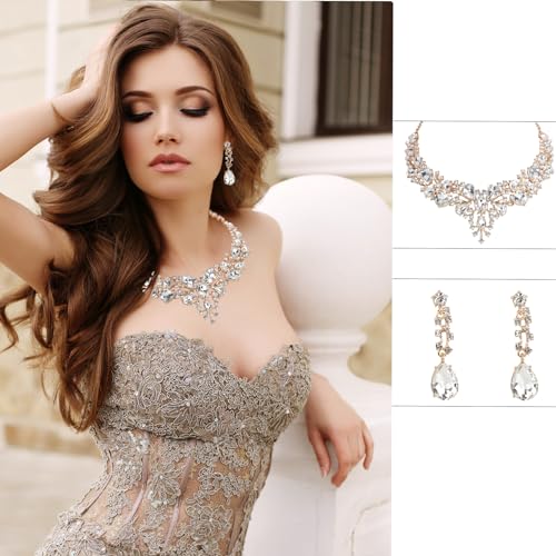 DA BODAN Womens Sparkly Rhinestone Crystal Clutch Bag Glitter Sequin Bridal Purse Evening Handbag for Wedding Party Prom - Image 2