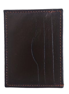 Generic Natural Leather Front and Back Card Holder  - Image 2