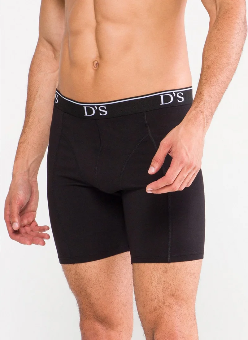 دي أس دامات D'S Groom Men's Black 2-Piece Boxer