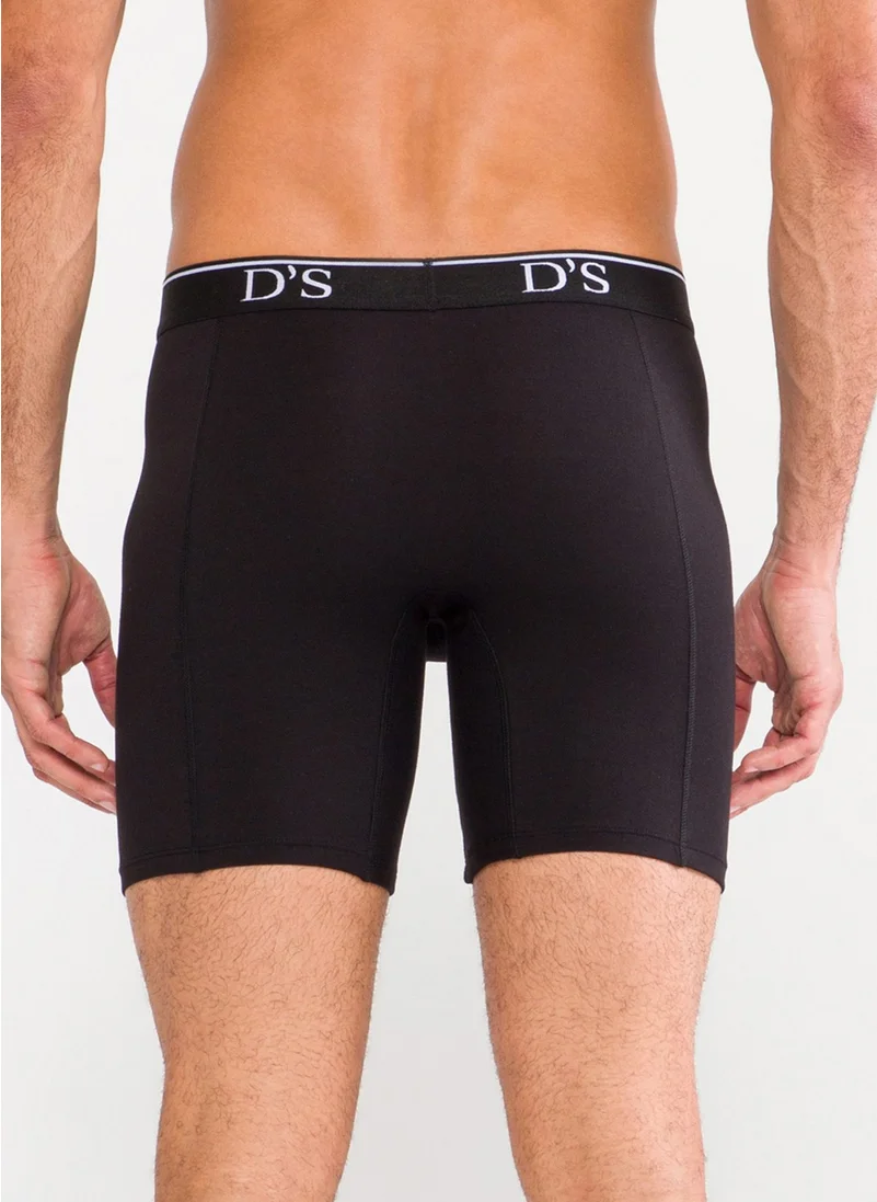 دي أس دامات D'S Groom Men's Black 2-Piece Boxer