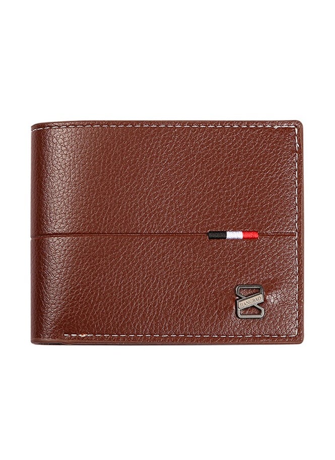 Generic - Wallet for Men- Leather Wallet (Brown) - Image 1