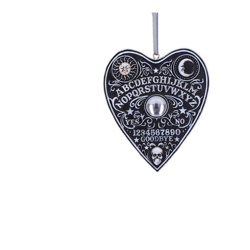 Nemesis Now Spirit Board Planchette Hanging Ornament 8.5cm  Black - Image 1