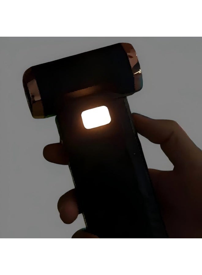 2-in-1 Ultra Powerful Electric Air Pump - Cordless Blower and Vacuum Cleaner for Computer, Car, Home with Type-C Charging and LED Lighting - Image 4