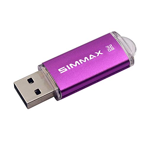 SIMMAX Memory Stick 32GB USB 2.0 Flash Drives Thumb Drive Pen Drive (32GB Purple) - Image 3