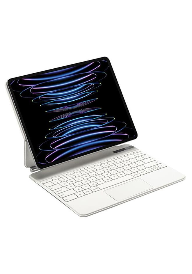 iwin Wireless Magic Keyboard for iPad, Arabic English, iPad Pro 12.9 inch - Image 1