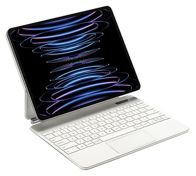 iwin Wireless Magic Keyboard for iPad, Arabic English, iPad Pro 12.9 inch - Image 1