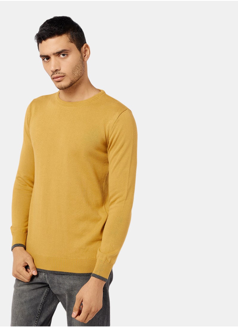 TOWN TEAM - D.YELLOW Pullover - Image 1