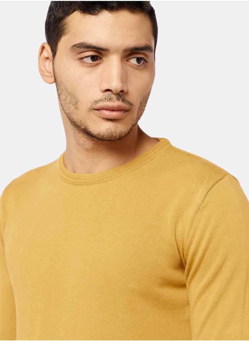 TOWN TEAM - D.YELLOW Pullover - Image 1