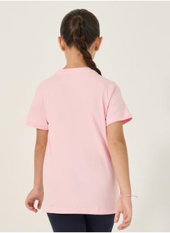 Styli Graphic Print Short Sleeve T-Shirt  - Image 4