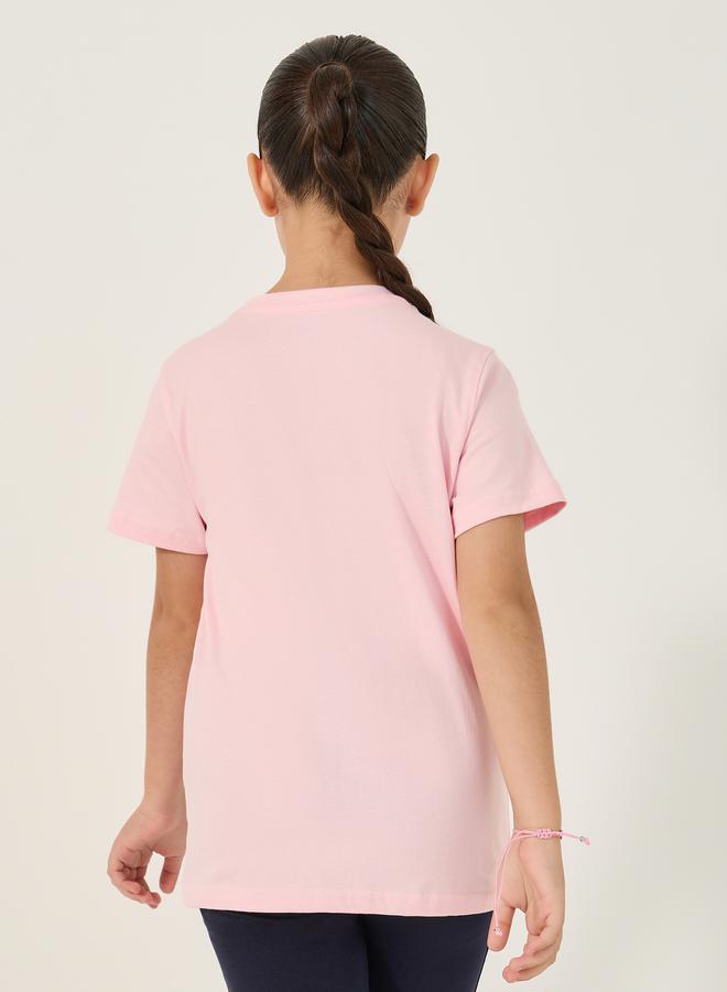 Styli Graphic Print Short Sleeve T-Shirt  - Image 4