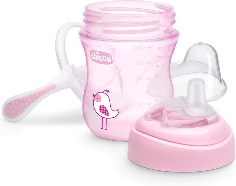 Chicco Transition Sippy Cup with Silicone Spout and Spill-Free Lid 7oz. - Image 3