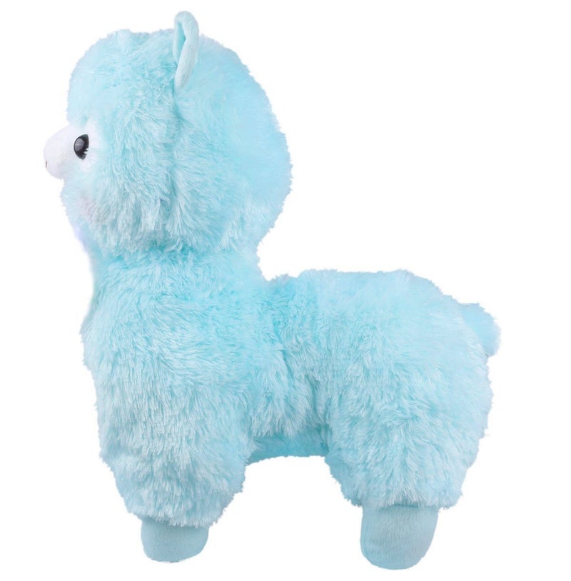 Tollion Cuddly Soft Blue Alpaca Llama Lamb Toy - 7" Stuffed Animal Cushion Plush Doll Valentine Gift for Girlfriend, Children and Friends - Image 3
