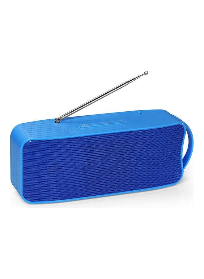 NIBEMINENT Bluetooth Sub Woofer Speaker Blue - Image 1