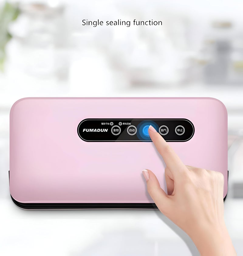 Vacuum Sealer - Intelligent Touch Screen Panel with Dry/Moist Modes for Efficient Food Storage and Preservation - Image 4