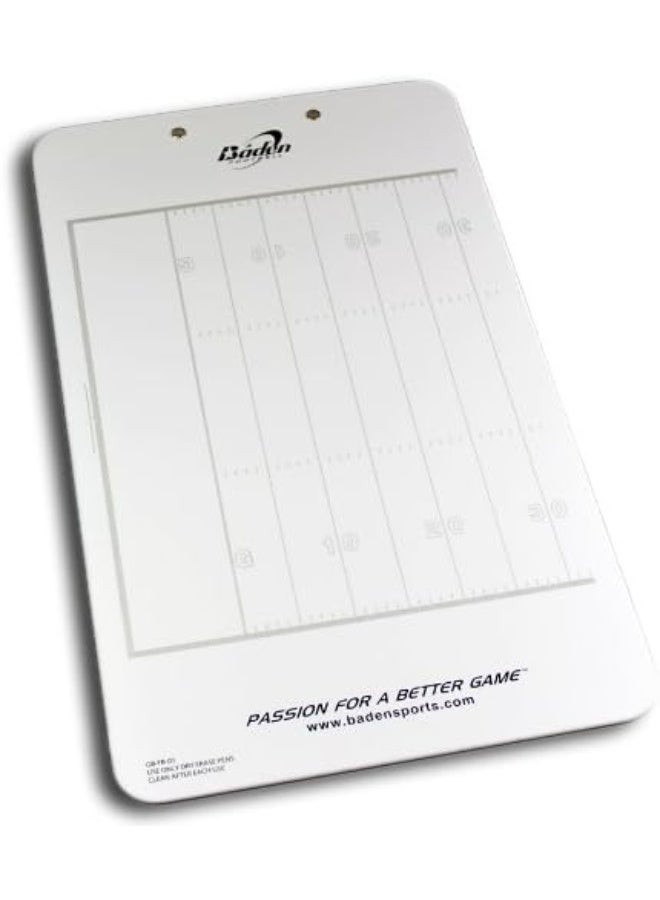 Baden Dry Erase Football Game Board with Clipboard and Pen - Image 1