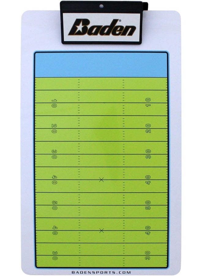Baden Dry Erase Football Game Board with Clipboard and Pen - Image 3