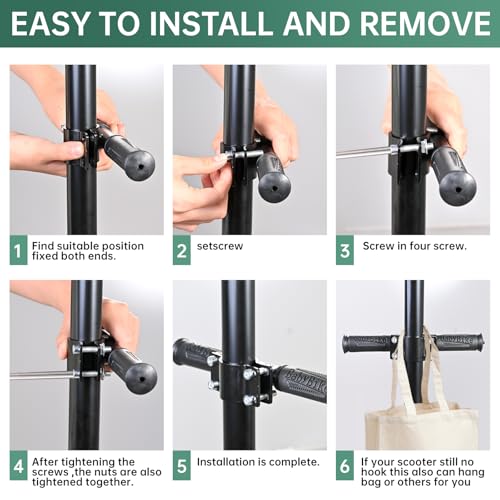 Yungeln Scooter Kids Handle Grip Bar Non-Slip Adjustable Child Safe Holder Kids Handrail Compatible for Xiaomi M365 / Pro 1S Scooter - Image 4