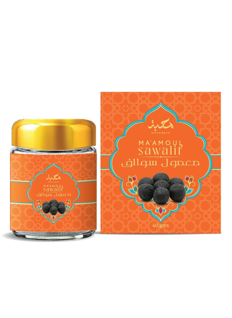 Mahabbah Bakhoor Ma'amoul Sawalif - 40 GMS 