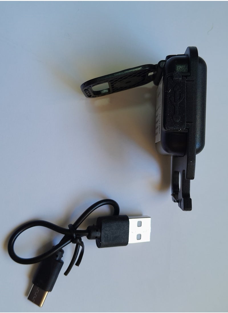 Generic - Flashlight. Mini USB Rechargeable Folding Flashlight - Image 1