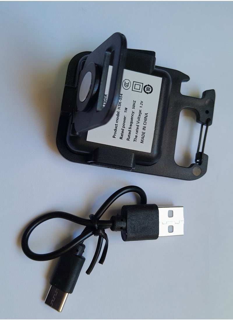 Generic - Flashlight. Mini USB Rechargeable Folding Flashlight - Image 1
