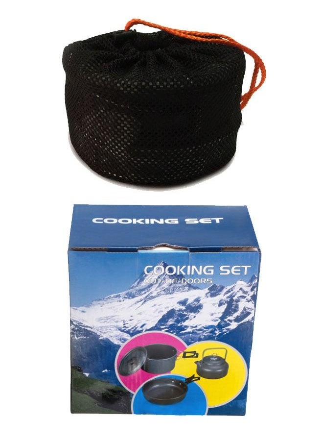ZCM-HAPPY - 6-Piece Portable Outdoor Cookware and Dinnerware Set - Image 1
