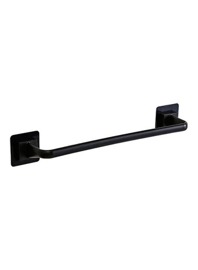 علاقة ملابس ومنشفة استحمام أسود 40.50x2.00x7.00سم