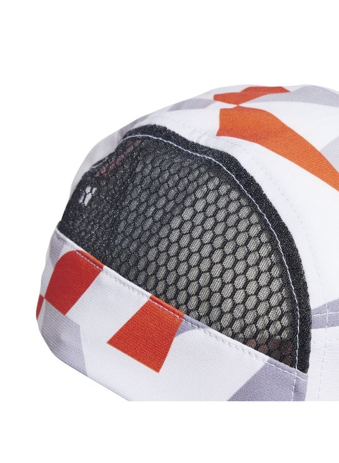 Adidas Trx 5P Cap Grph White Trail Running Cap For Unisex Youth  - Image 4