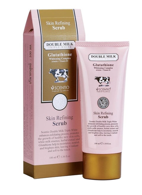 Scentio Skin Refining Scrub, Glutathione Whitening Complex, 100 ml