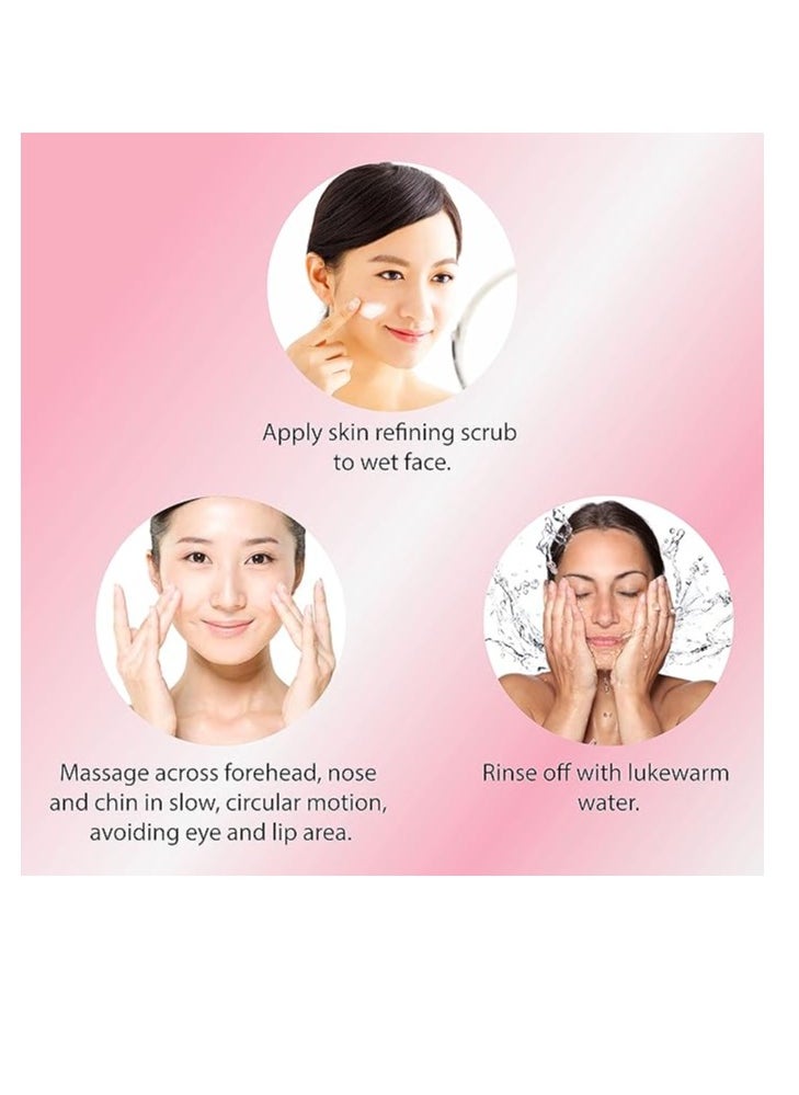 Scentio Skin Refining Scrub, Glutathione Whitening Complex, 100 ml