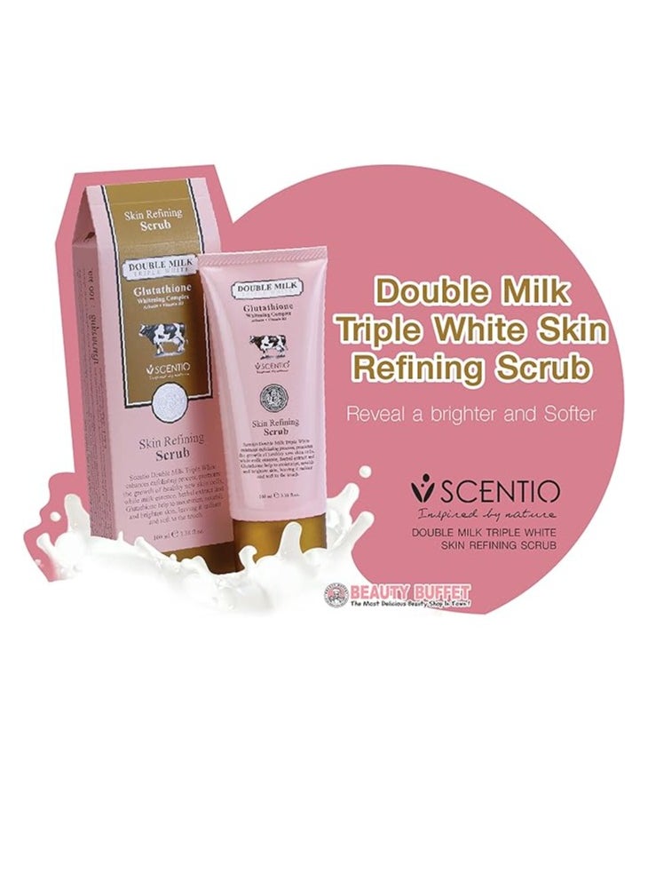 Scentio Skin Refining Scrub, Glutathione Whitening Complex, 100 ml