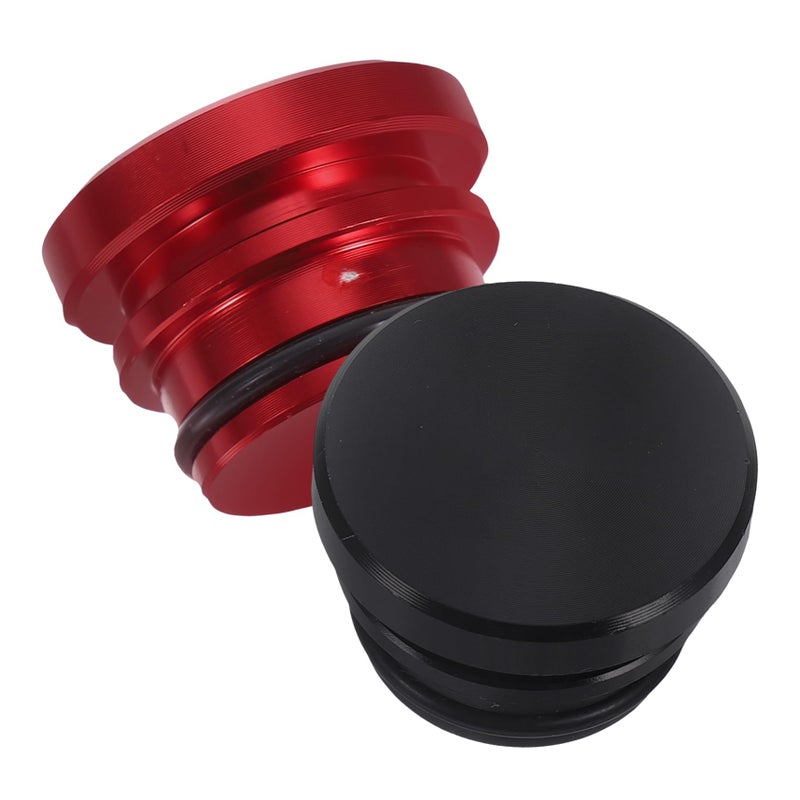 2Pcs Car Lighter Port Protective Cover Caps Universal Fit Black - Image 2