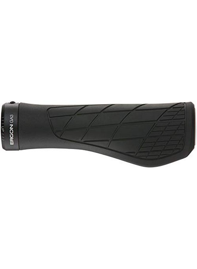 ERGON Ga3 Ergonomic Lock On Bicycle Handlebar Grips ; Standard Compatibility ; For All Mountain Xc Trail Touring Bikes Bikes ; Large ; Black - Image 3