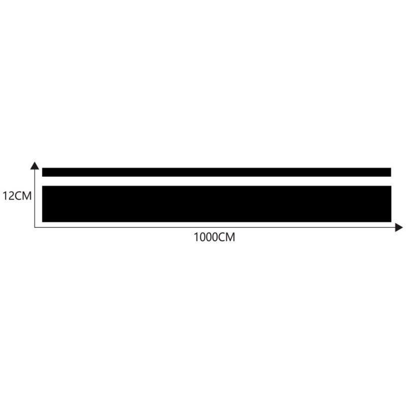 Car Two side RV Stripes Graphics Decals Car Stickers Vinyl Graphics for Caravan Travel Trailer Camper Van - Image 3