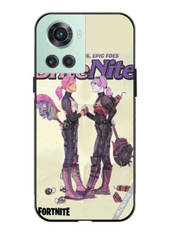 Protective Case Cover For OnePlus Ace Bright Bomber Design Multicolour