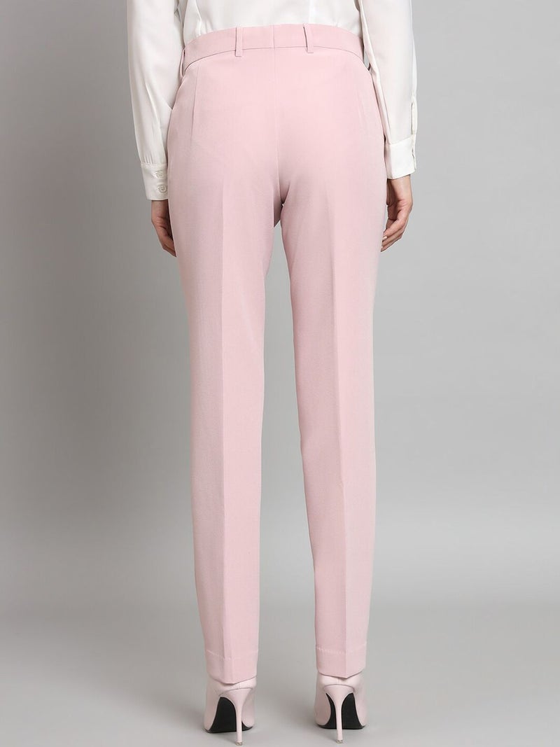 Powersutra Regular Fit Trousers - Baby Pink for Women - Image 3