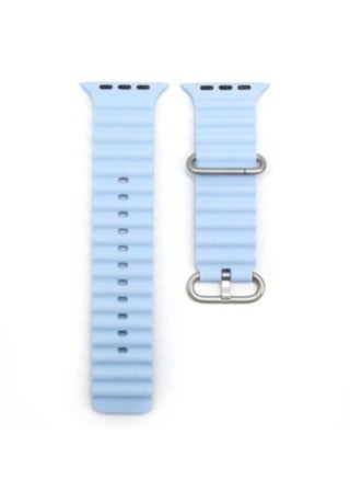 Ocean Strap For Apple Watch Band Size 42/44/45/49mm Silicone - pzsku/Z4B1105E2FA925FDDC5F6Z/45/_/1689960142/58e608e0-990f-44f9-ae2f-eaa0c20a37a0