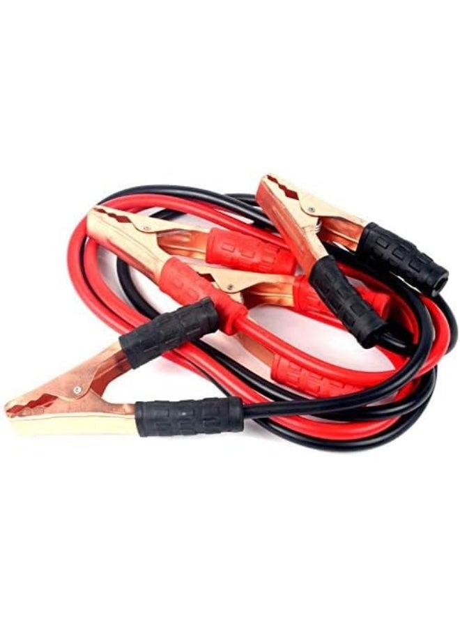 Heavy-Duty Car Battery Jumper Cables – High-Performance Emergency Starter Lead – Professional Insulated Clamps for Secure Connection – Essential Automotive Recovery Tool - Image 2