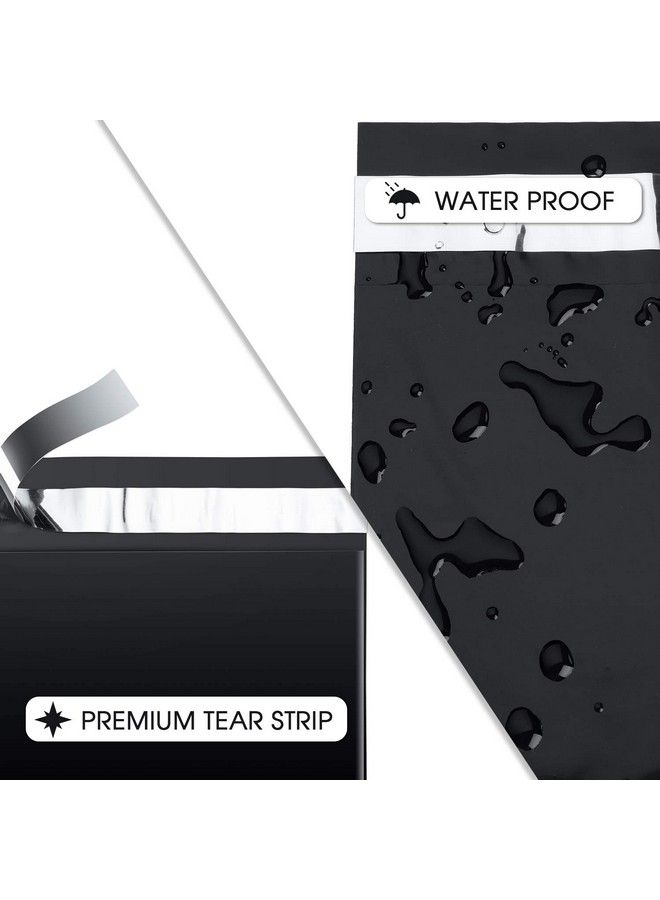 Metronic Poly Mailers 12X15.5 200 Pack Strong Adhesive Shipping Bags For Clothing Waterproof And Tearproof Shipping Envelopes Mailers Poly Bags Packaging Bags For Shipping In Black  - Image 4