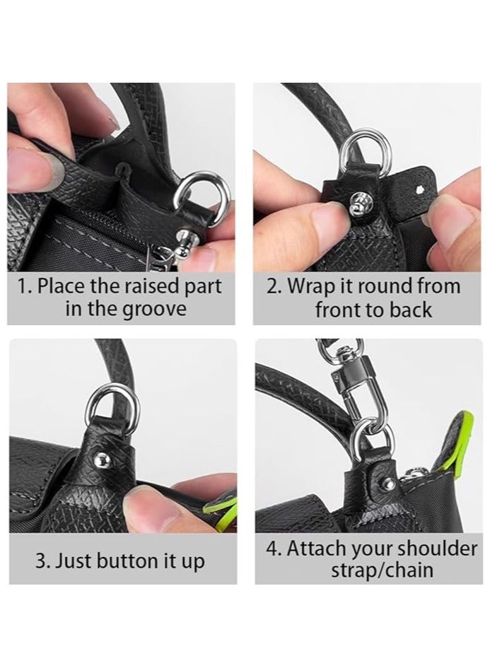 Flushrenic Wide Shoulder Strap,Adjustable,Purse Straps Replacement, Leather Handbag Crossbody Shoulder Strap - Image 4