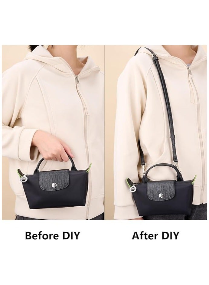 Flushrenic Wide Shoulder Strap,Adjustable,Purse Straps Replacement, Leather Handbag Crossbody Shoulder Strap - Image 5