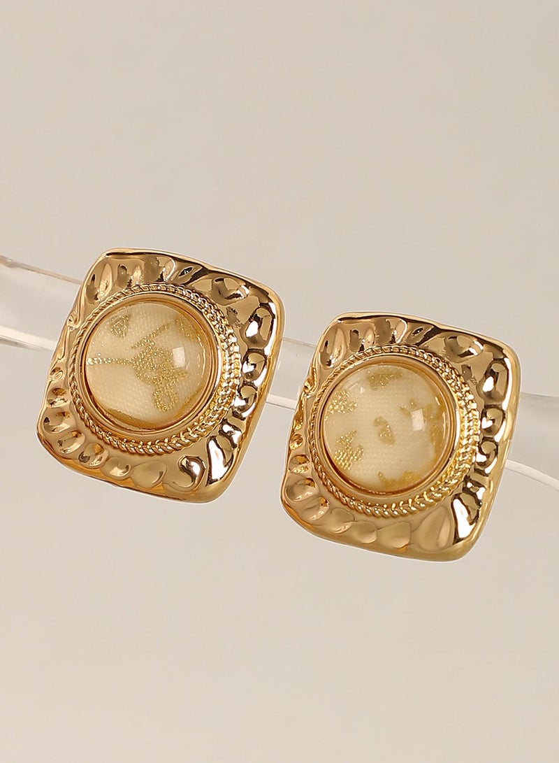 سوهي Women's The Baroquet Stud Earrings  - Image 1