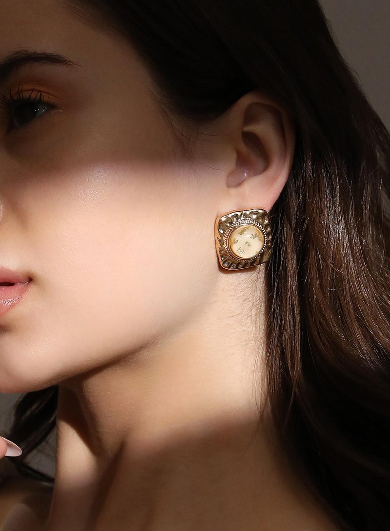 سوهي Women's The Baroquet Stud Earrings  - Image 2